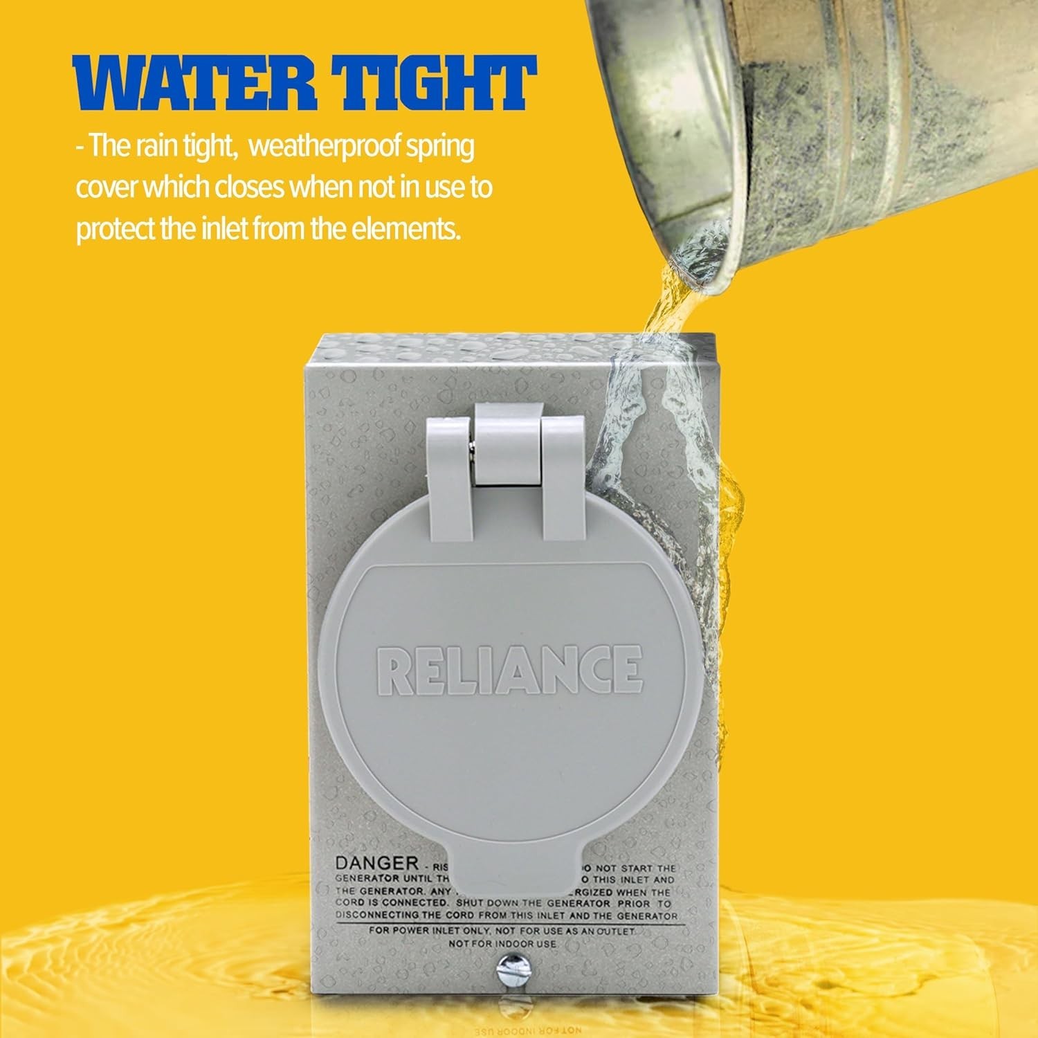 Reliance Controls PB30 Inlet Box for 7,500W Generators