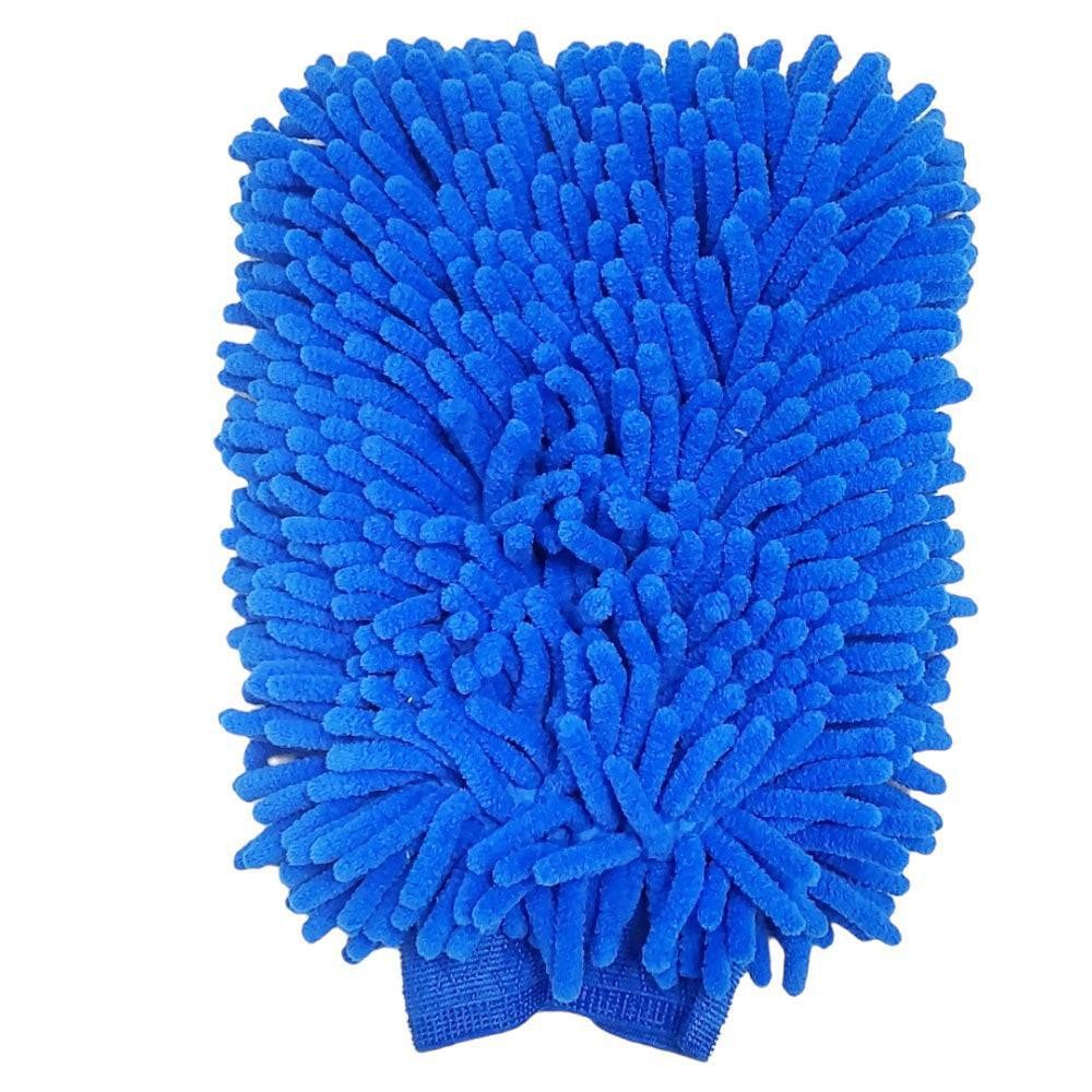 (5) Microfiber Car Kitchen Household Wash Washing Cleaning Glove Mitts New