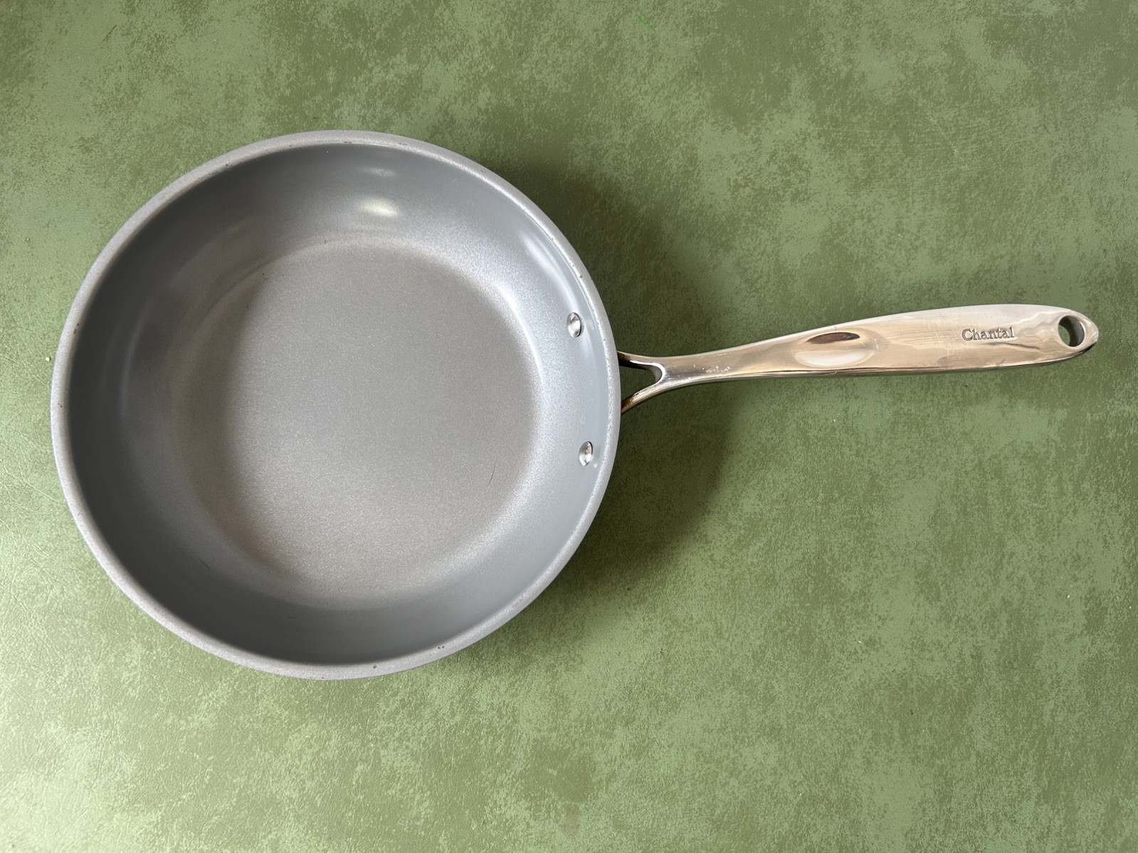 Chantal Induction 21 Steel 10-Inch Frying Pan w/ Ceramic Coating