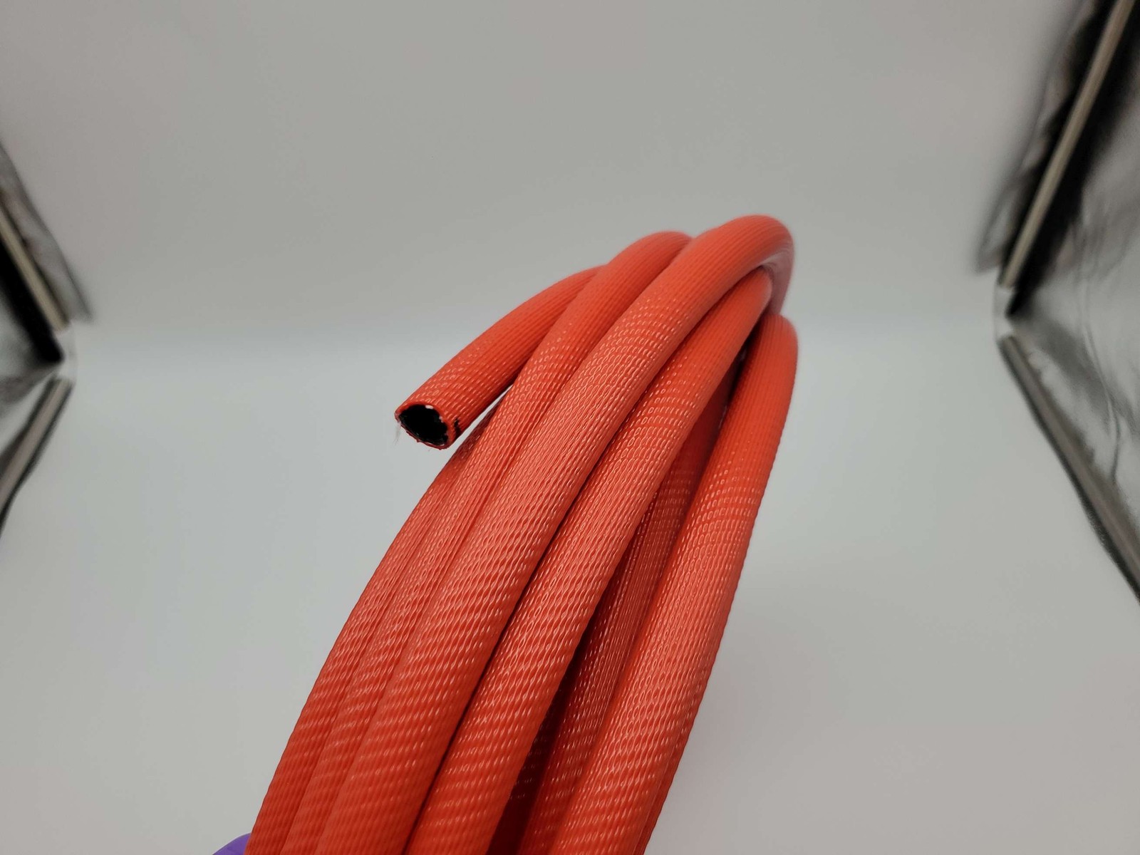3/8″ PVC Spray Hose 50FT 600PSI Water, Air, Chemicals Unisource 1360-038 Orange