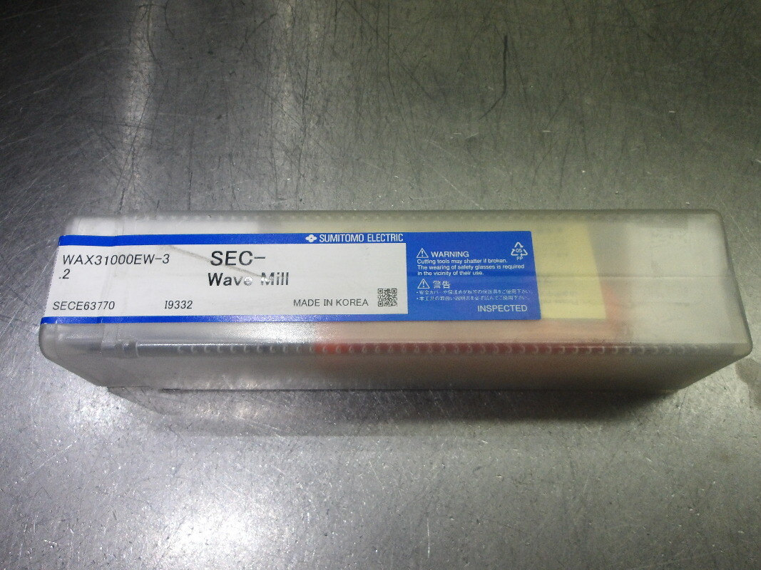 Sumitomo 1″ 2 Flute Coolant Thru Indexable Endmill WAX31000EW-3.2 (LOC586)