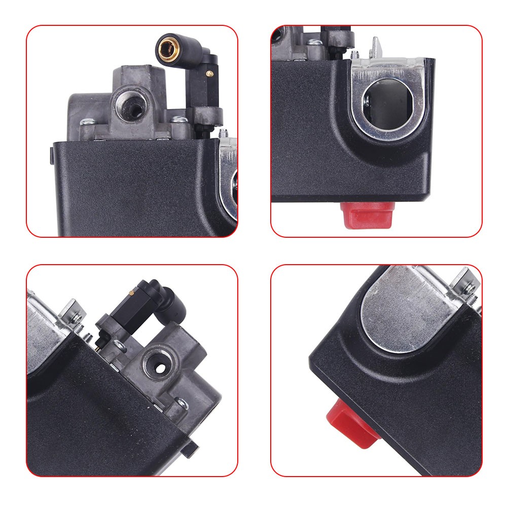 New 4‑port Air Compressor Pressure Switch 120V 240V For Campbell Hausfeld Kobalt