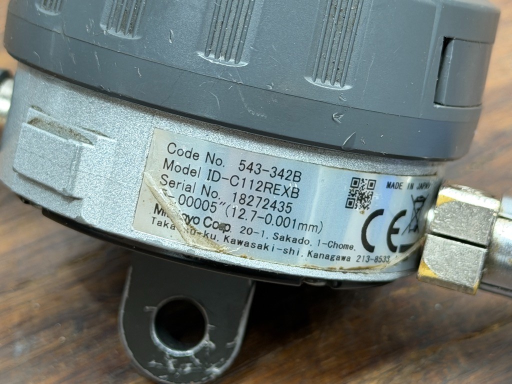 Mitutoyo 543-342B Calculation Type Digimatic Indicator w/ Diatest chamfer gauge