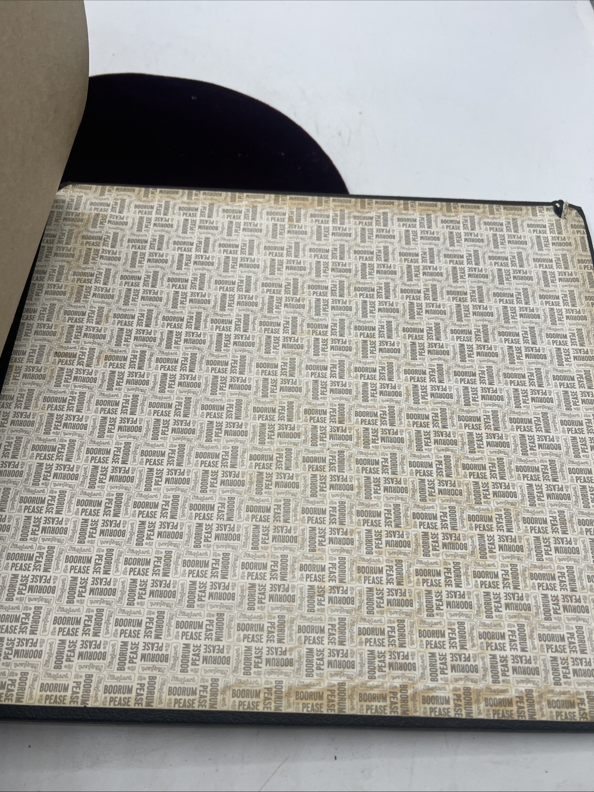 Standard Boorum & Pease Made in USA No. 6215 1/2 B Two Post Hinge Ledger Paper