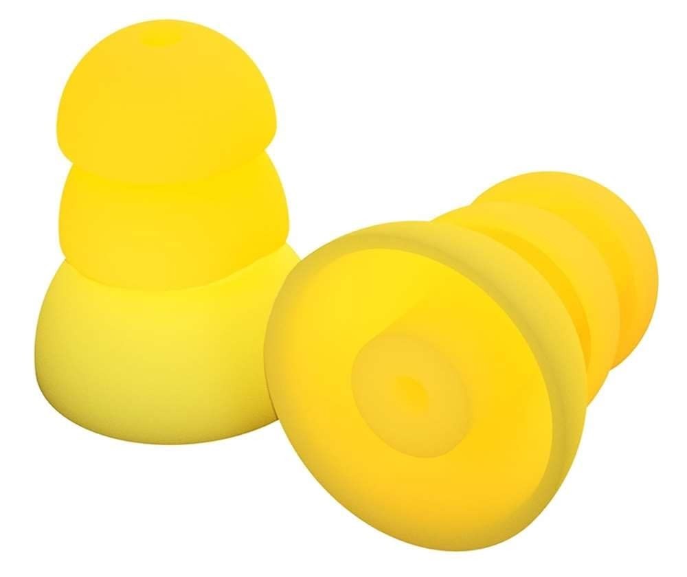Plugfones Replacement Earplugs – 27 dB NRR Certified ComfortTiered Silicone Tip