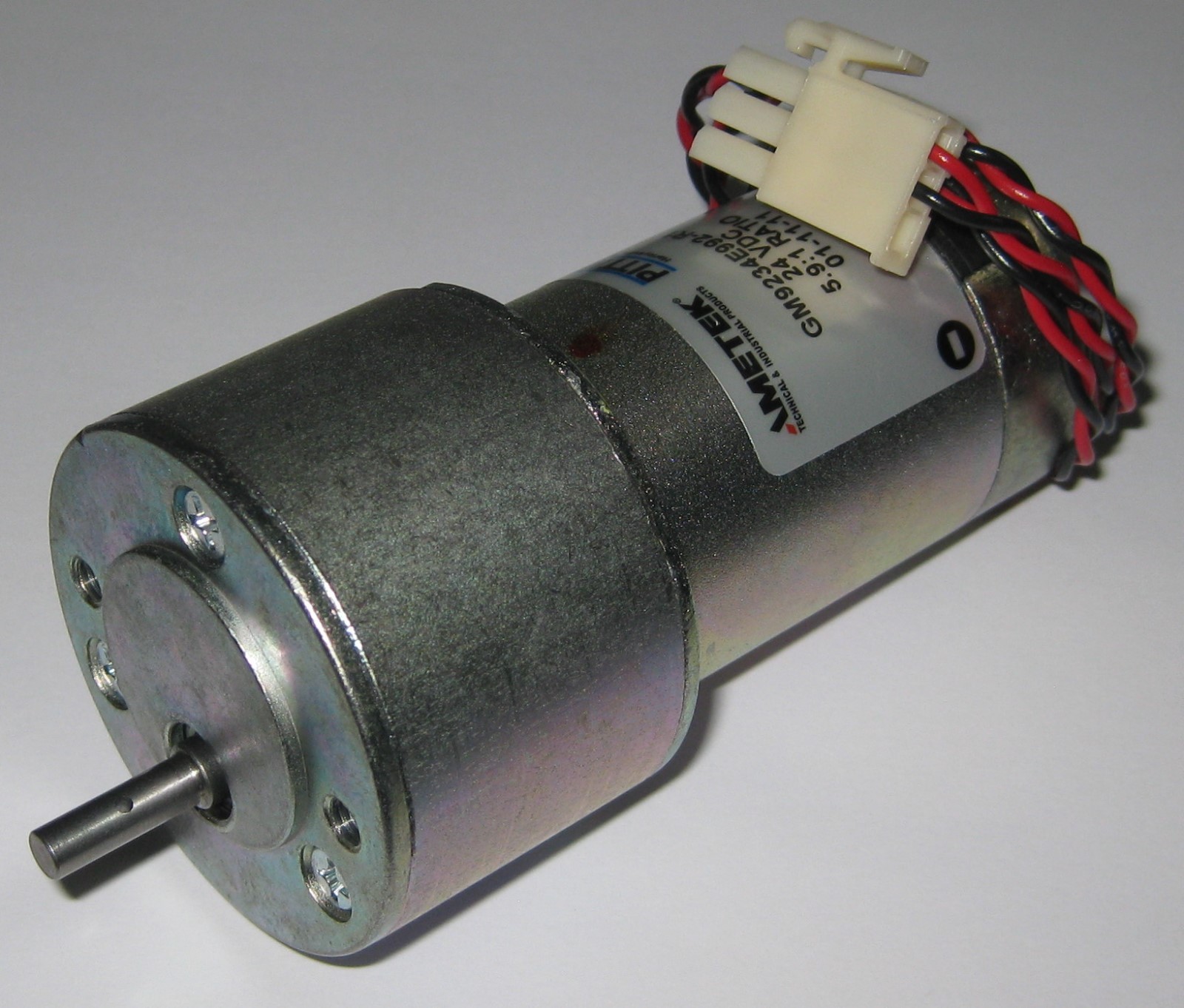Pittman 9234 High Torque 5.9:1 Ratio Gearbox Motor – 24V DC – 1000 RPM – 3/16 D.