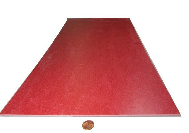 GPO3 Electrical Red Fiberglass Sheet 1/8″ Thick x 12.0″ Wide x 24.0″ Long