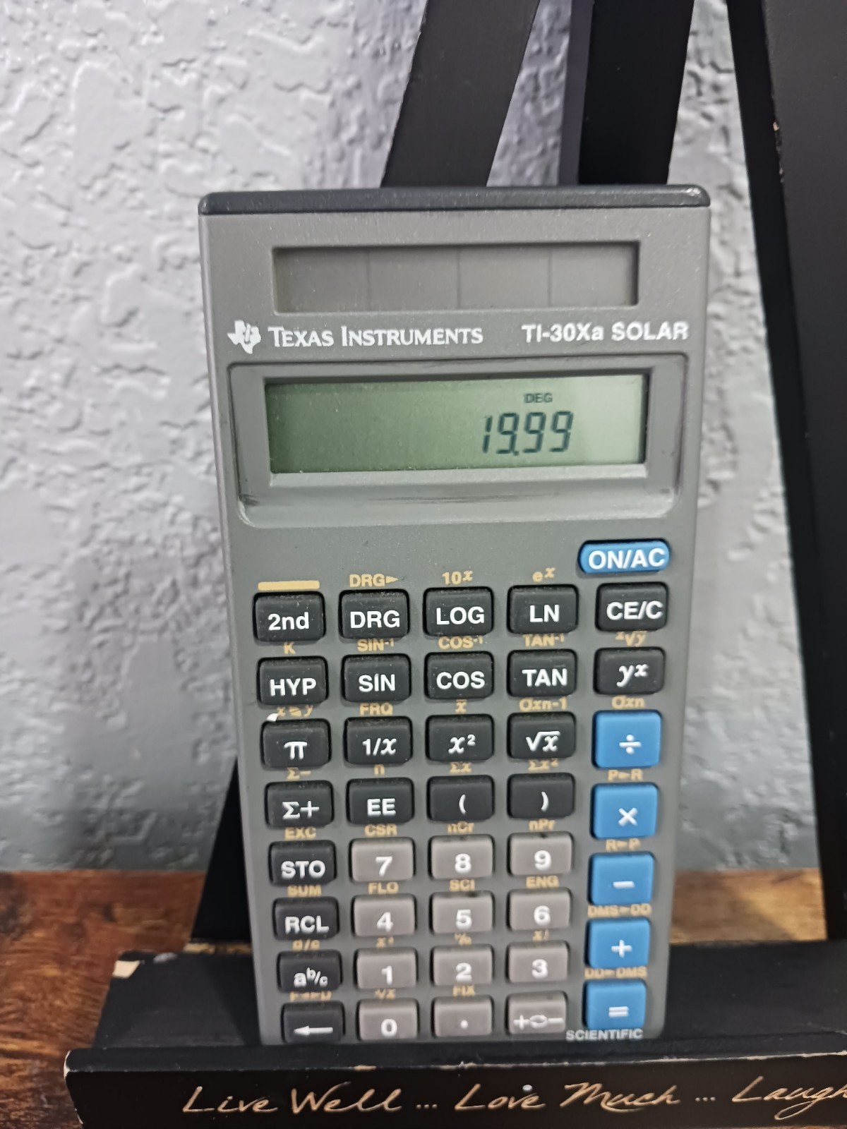 Texas Instruments TI-30Xa SOLAR Scientific Calculator Working School Math Study