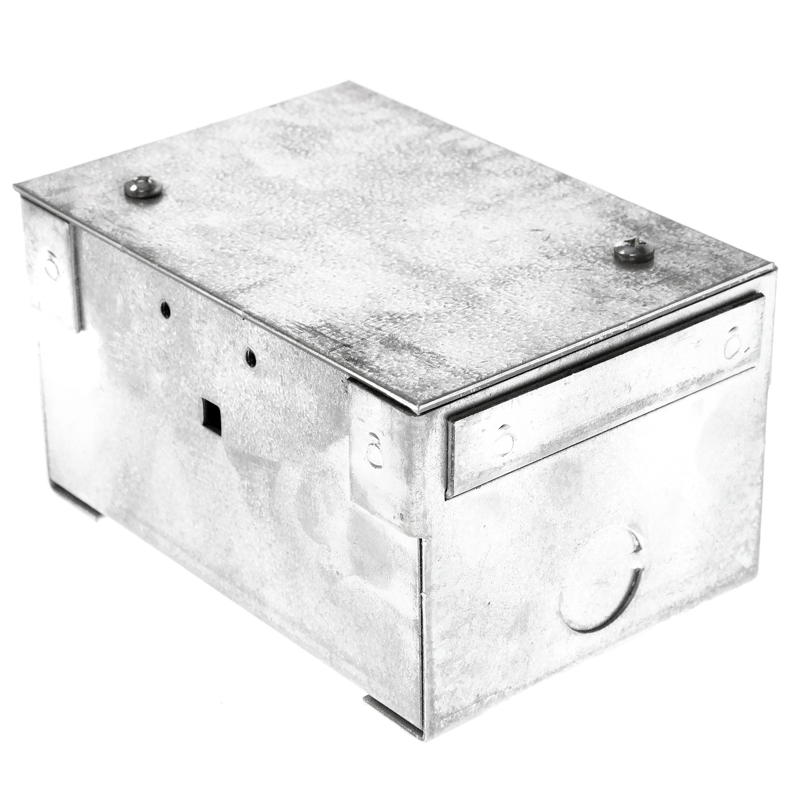 THOMAS & BETTS STEEL CITY 61W FLOOR BOX GALVANIZED STAMPED STEEL FOR WOOD FLOORS