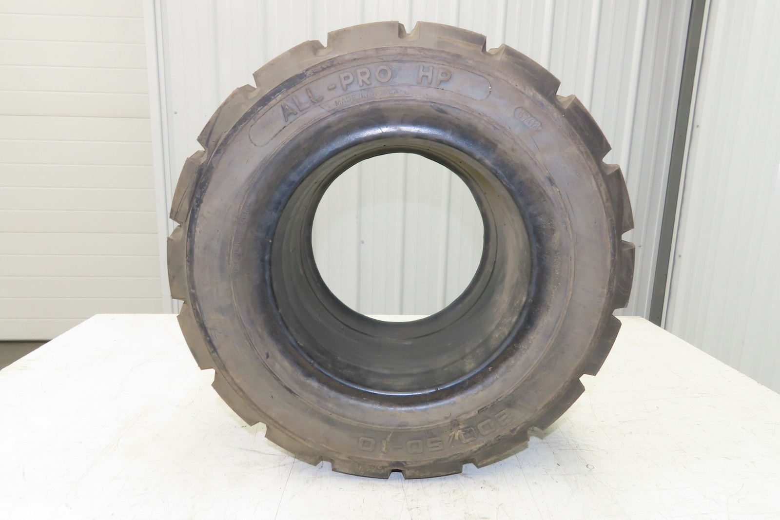 All-Pro HP 200/50-10 Forklift Tire Traction Press-on Black