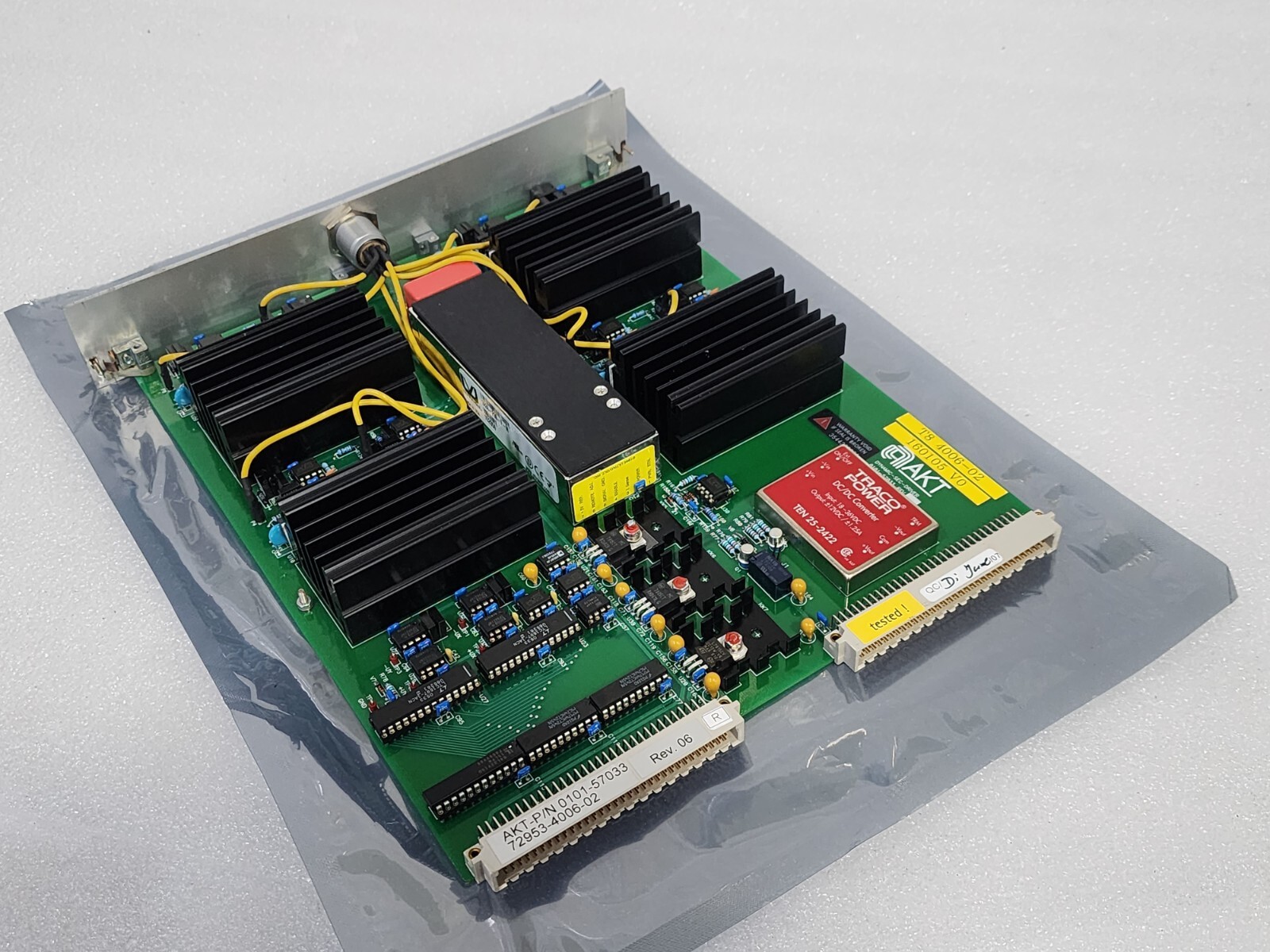 AMAT AKT DYNAMIC-SEC-DRIVER BOARD 0101-57033 REV:06 FREE SHIP