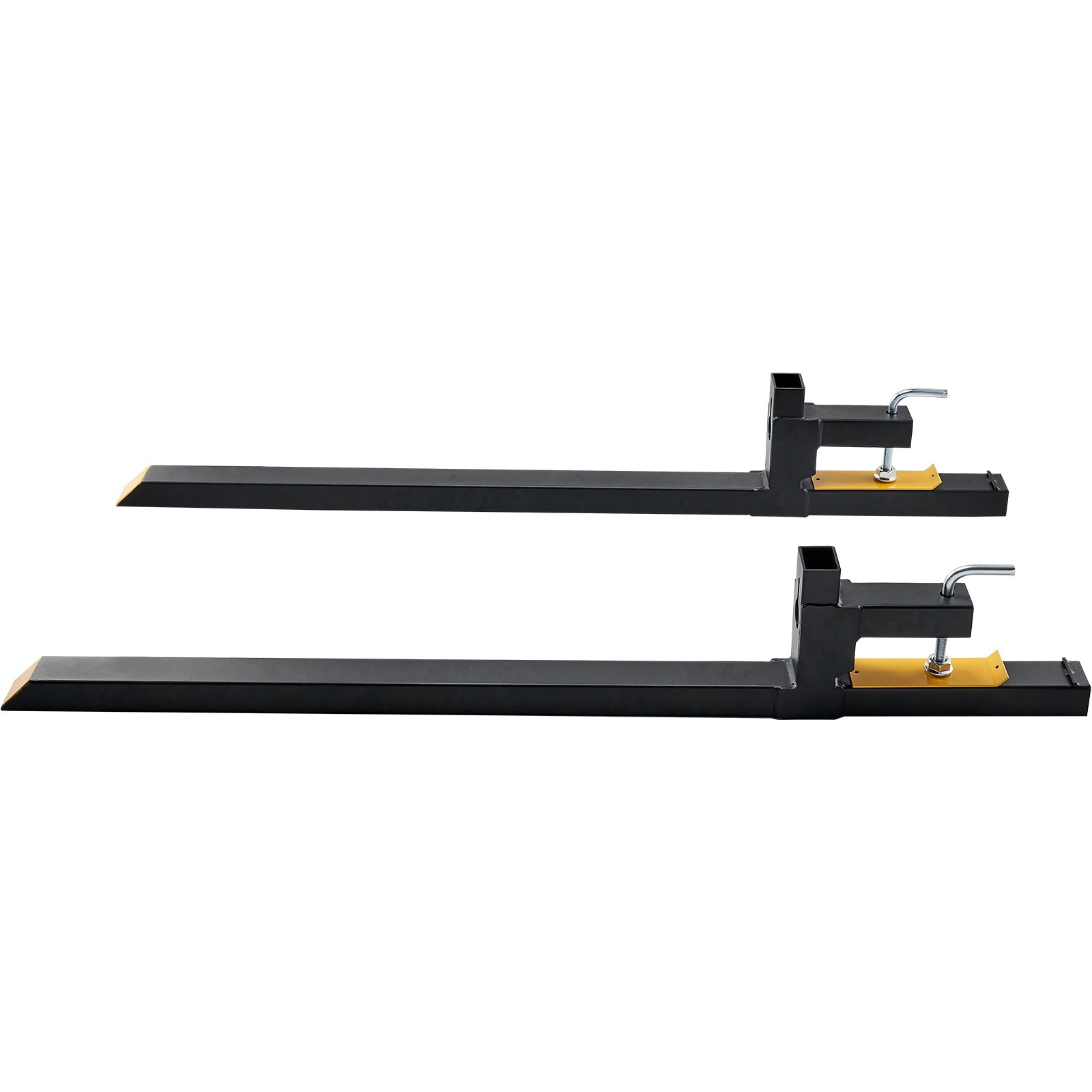 VEVOR Pallet Forks 2000/4000 lbs Bucket Clamp on Skid Steer Loader 43» 60»