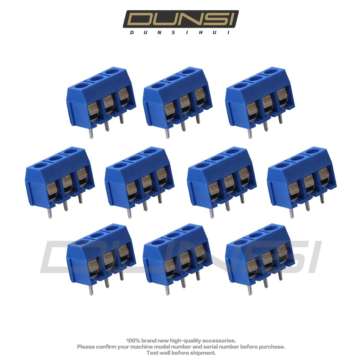 60 PCS PCB Mount Screw Terminal Block Connector 5mm Pitch 2/3 Pin