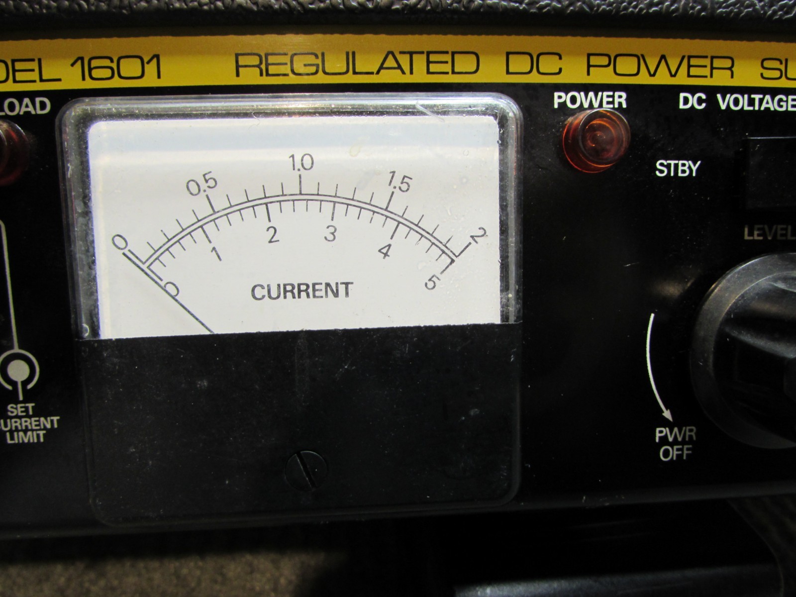 ESTATE* VINTAGE DYNASCAN B&K 1601 DC POWER SUPPLY ~ READ