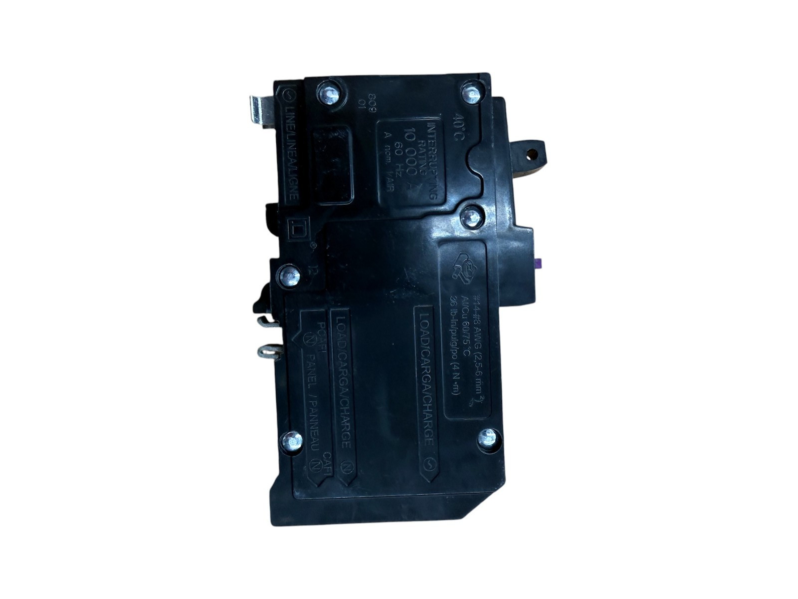 Square D QO120PDF 20A 1-Pole Dual Function AFCI/GFCI Breaker Plug-In Neutral