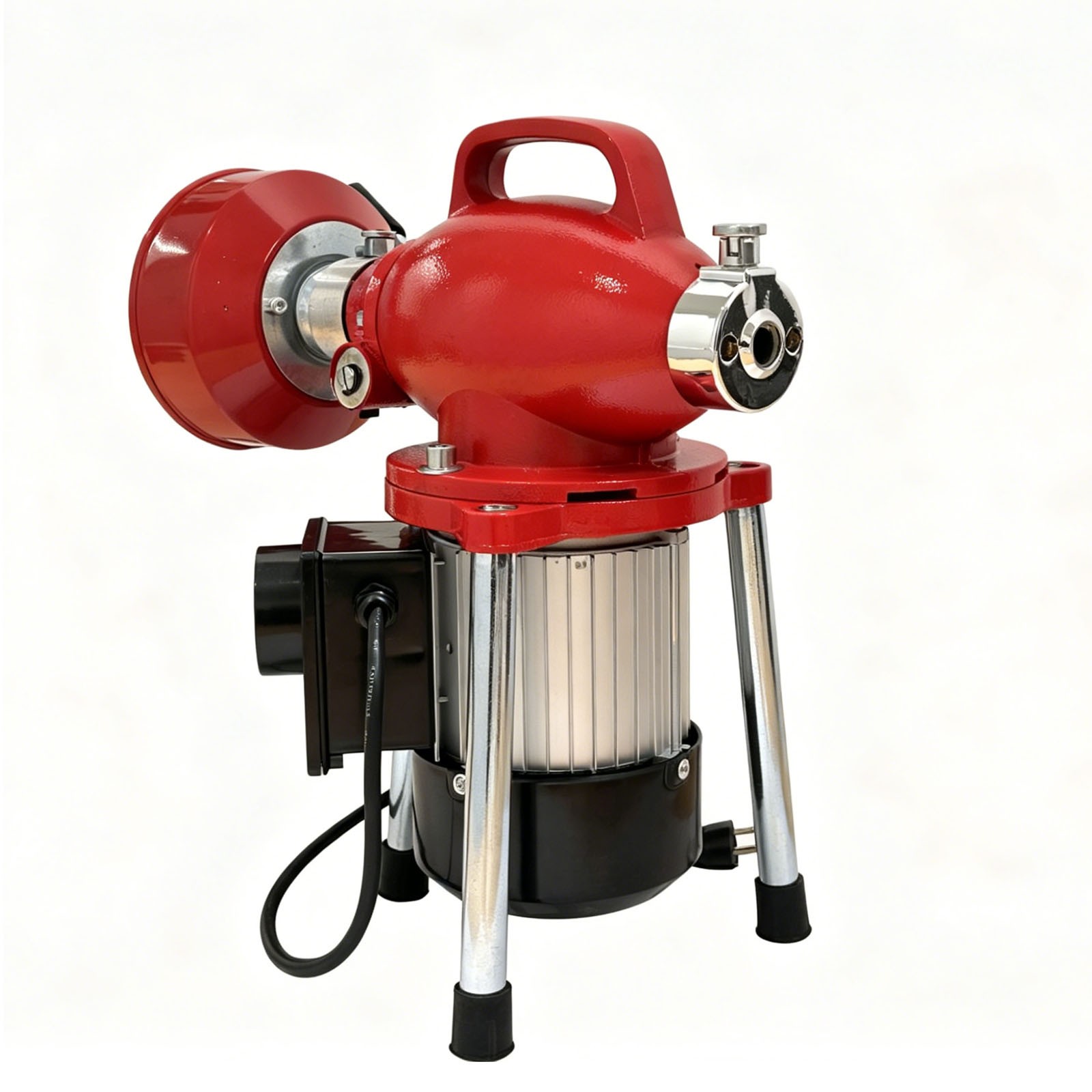 Commercial 100ft 5/8” Sewer Snake Drain Auger Cleaner Cleaning Machine Plumbing