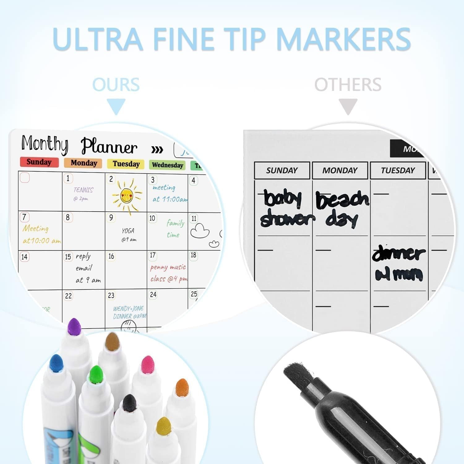 Fridge & Wall Organiser – Monthly, Weekly, Daily