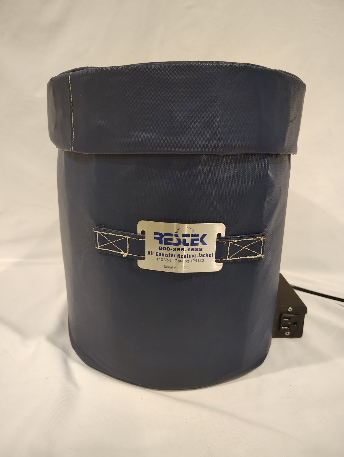 1x Used Restek Air Canister Heating Jacket PN 24123 for TO-Can/SilcoCans