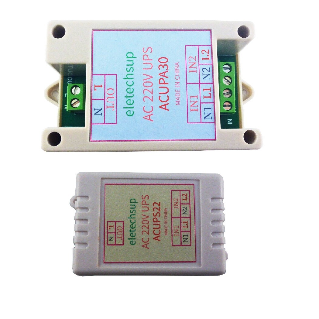 30A AC 110V 220V UPS module 50 60HZ backup power board power outage switc