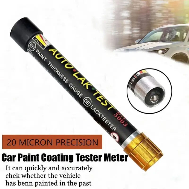 Car Paint Test Thickness Tester Meter Gauge Auto Paint Crash Check Magnetic 1PC