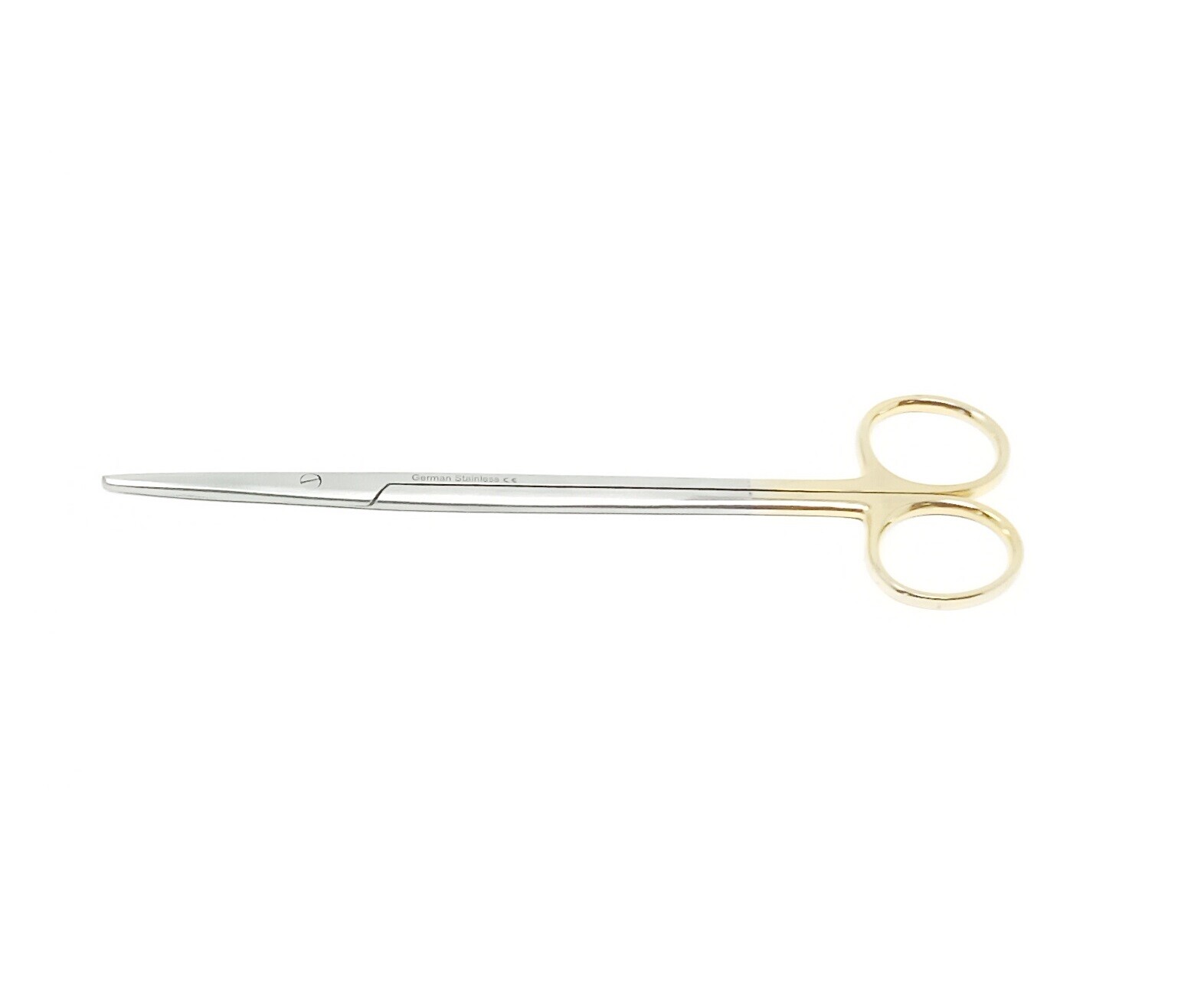 New TC Metzenbaum Scissors 7″ Straight with Gold Handle Surgical Instrument