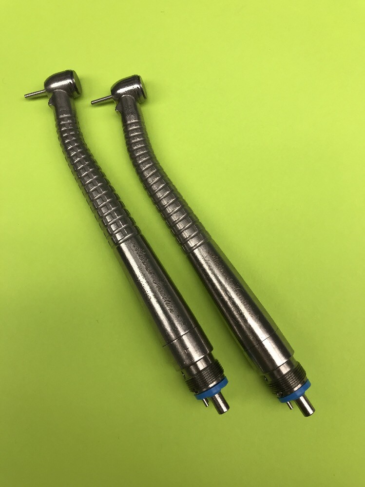 Dental Handpiece / 2 MIDWEST TRADITION PUSH BUTTON HIGH SPEED HP Fiber Optic 30%