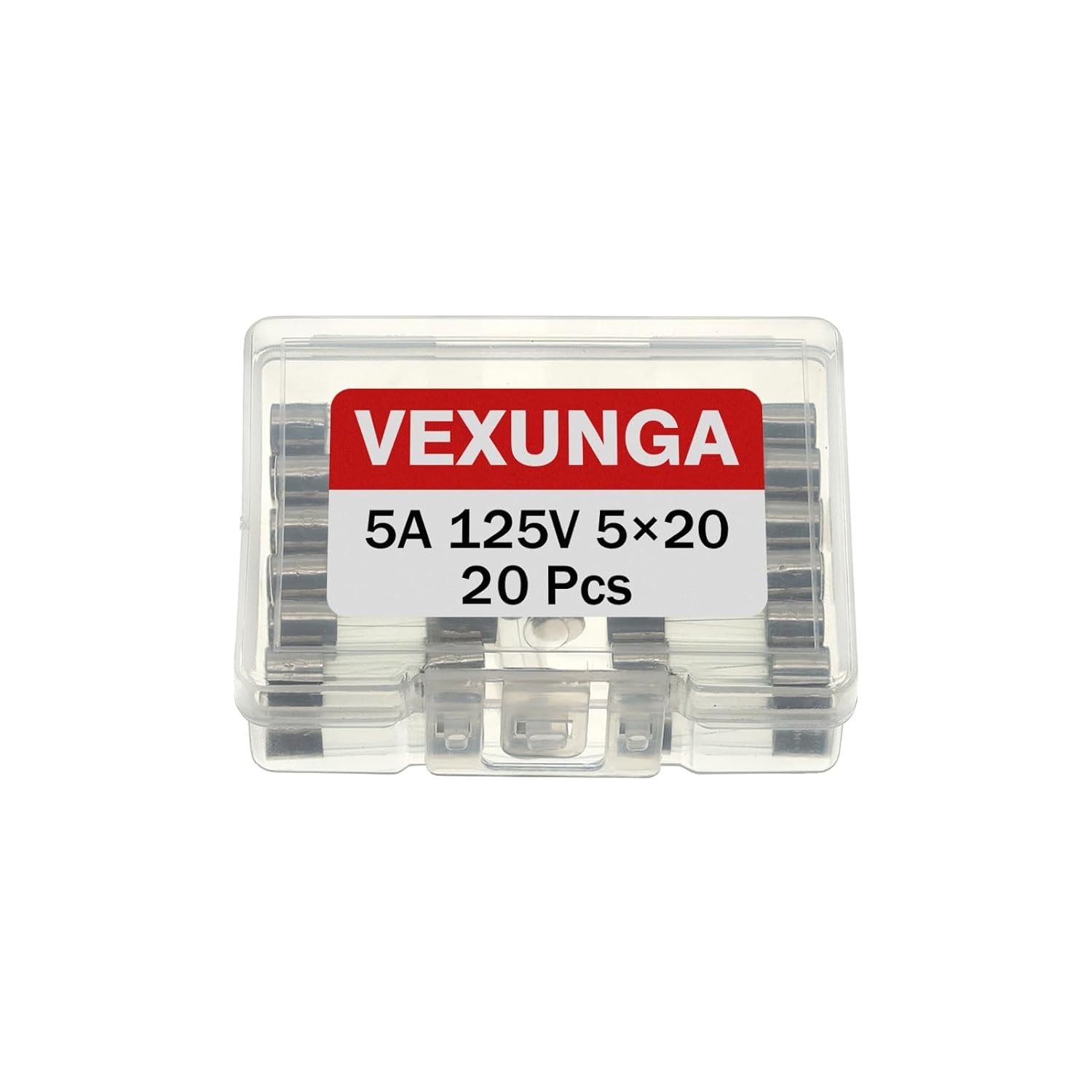 20pcs 5A 125V Christmas Light Fuses 5 Amp 125 Volt Max Glass Fuses…
