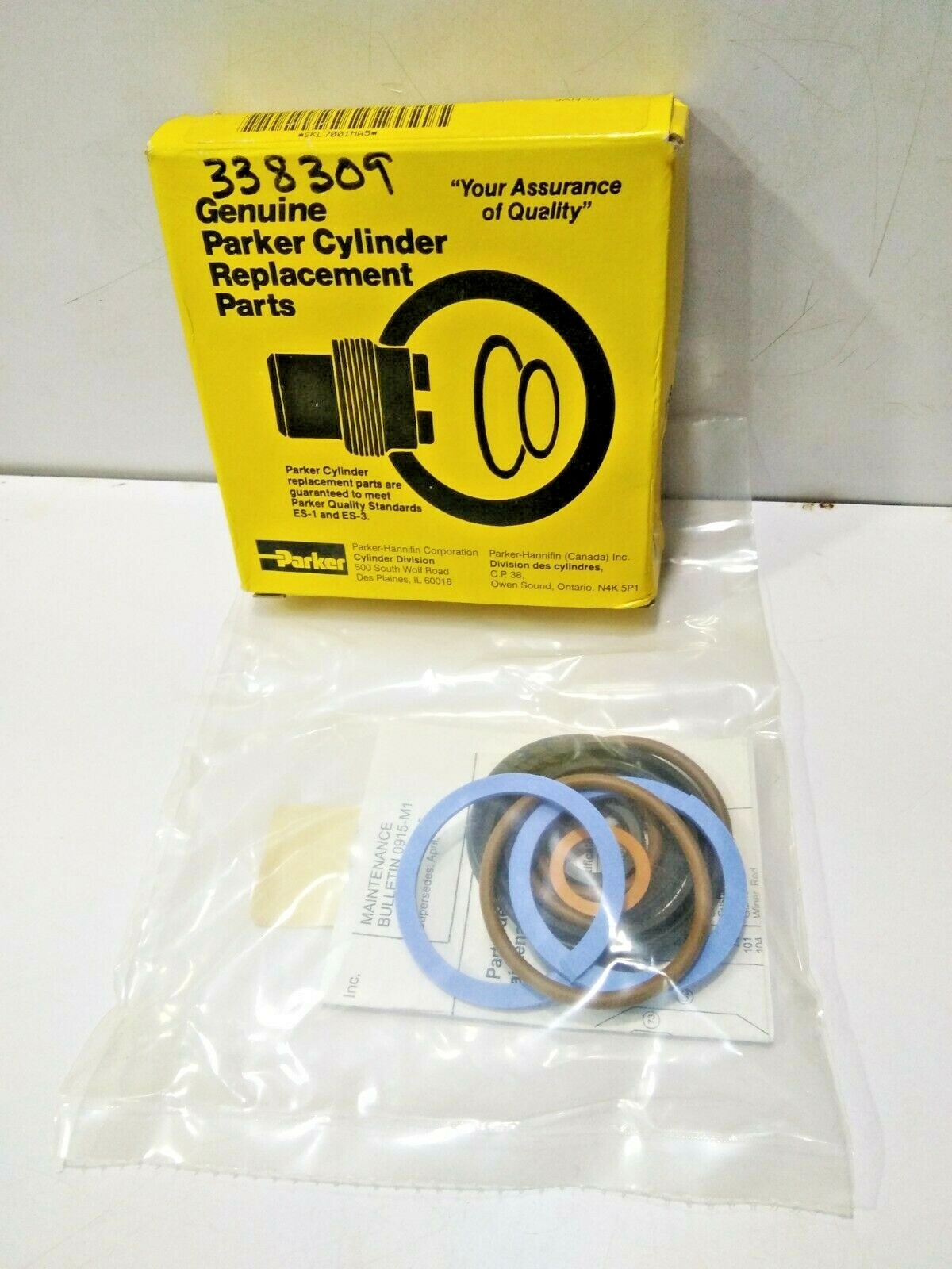 PARKER SKL7001MA5 SEAL KIT – PARKER AIR CYLINDER REPAIR KIT