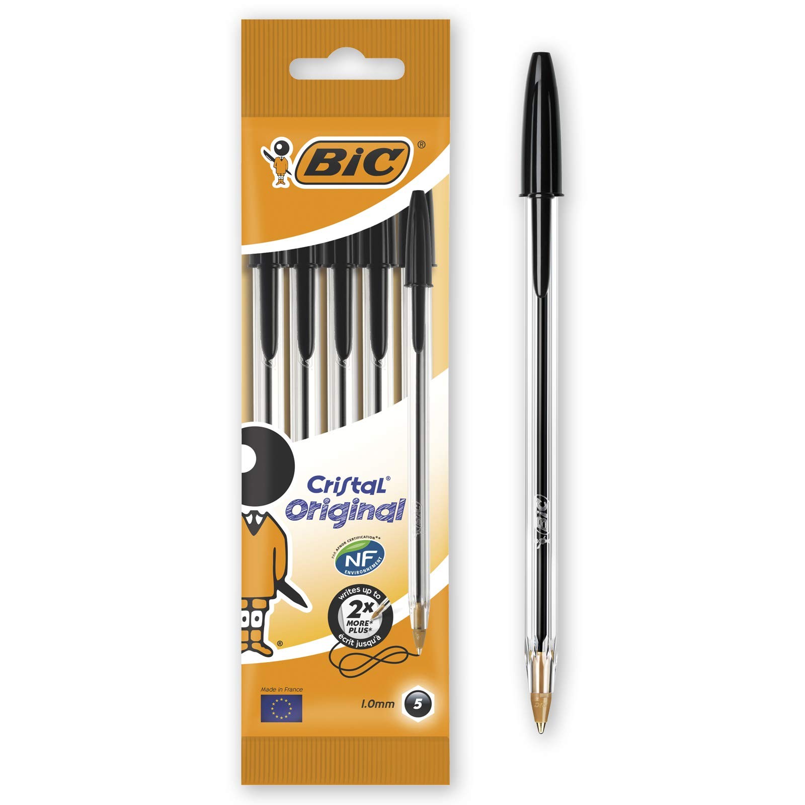 BIC Cristal Original Ballpoint Pens Medium Point (1.0 mm) Office Product