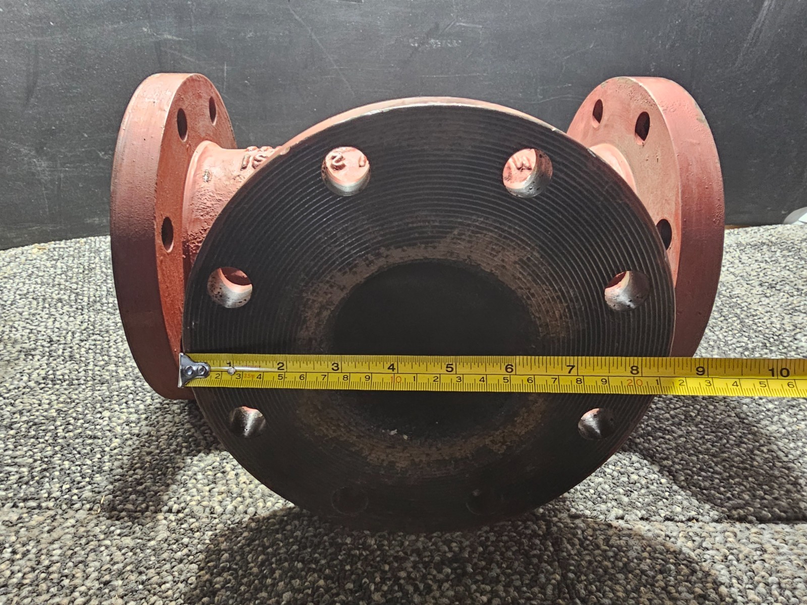 Sigma CS24H07T18 9″ Flanged Joint Tee C110 01 Ductile Iron Flanged Fitting
