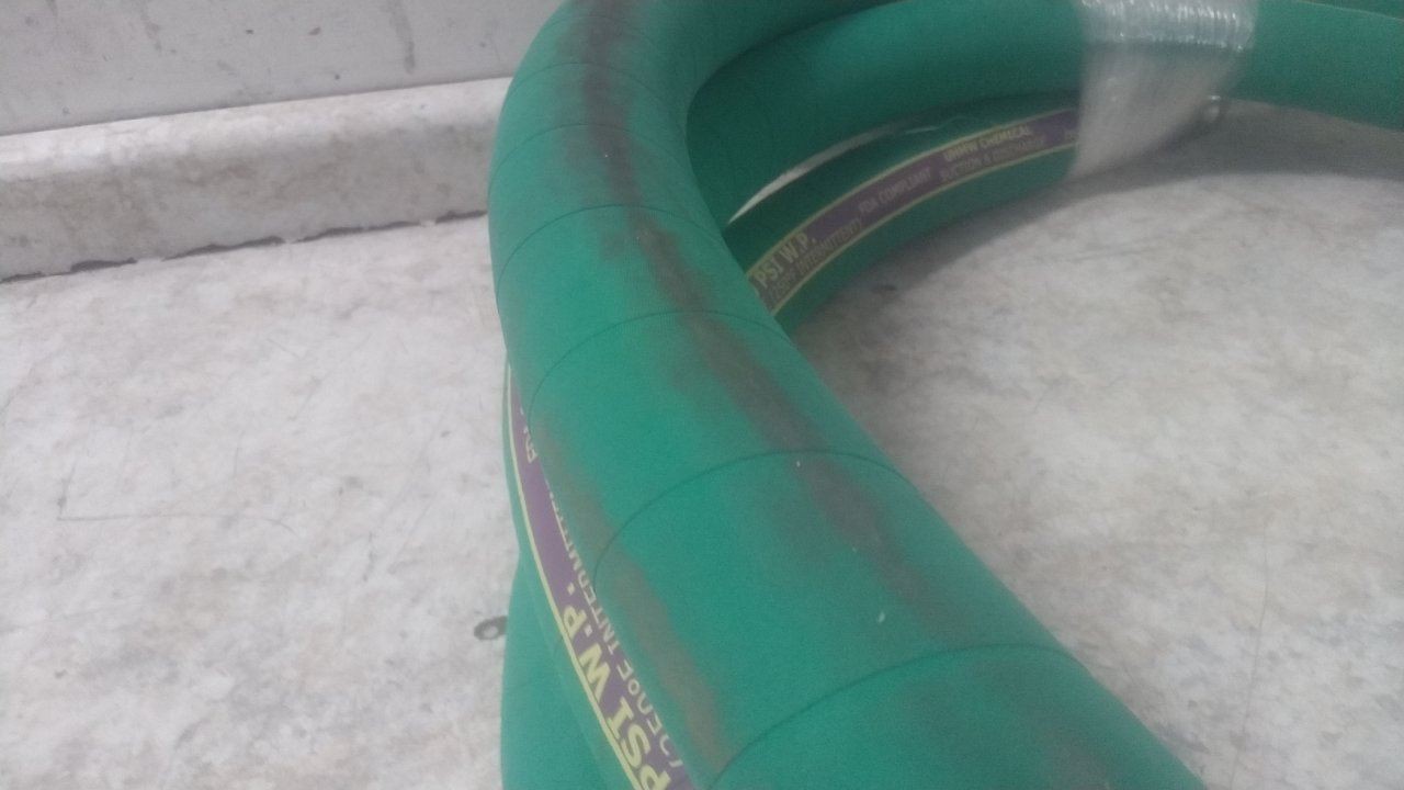 Boston H052332GN-20-SSCE 2 In Inside Diameter 20 Ft Length Green Chemical Hose