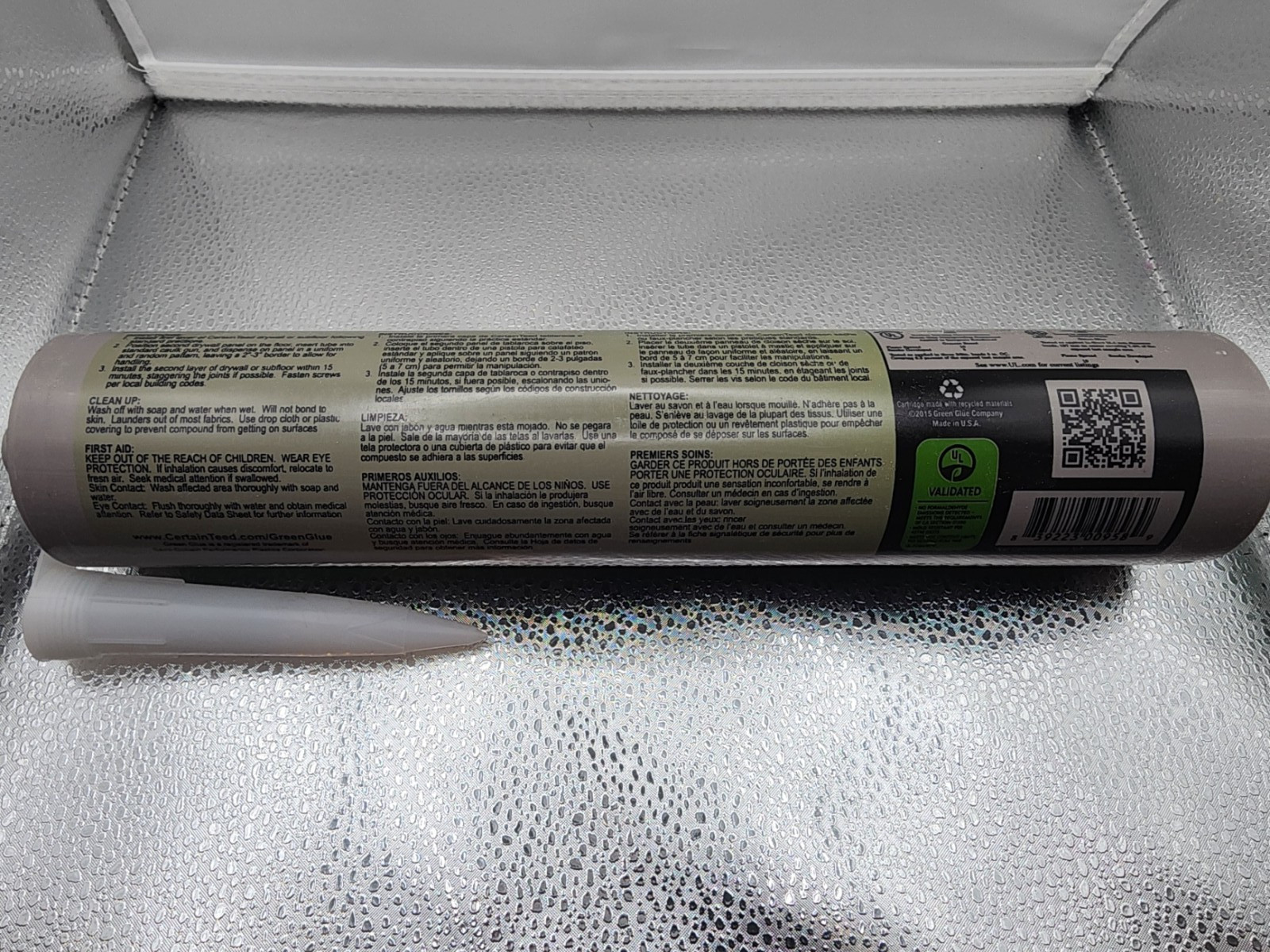 Green Glue 28 oz Noiseproofing and Damping Compound – 4 Tubes