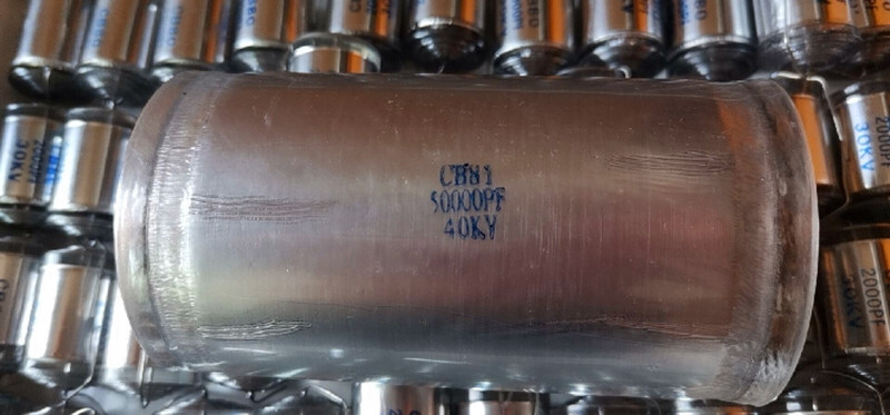 High-Voltage Polystyrene Capacitor CB81 30KV-60KV/ 80KV/100KV- 1000PF to 50000PF