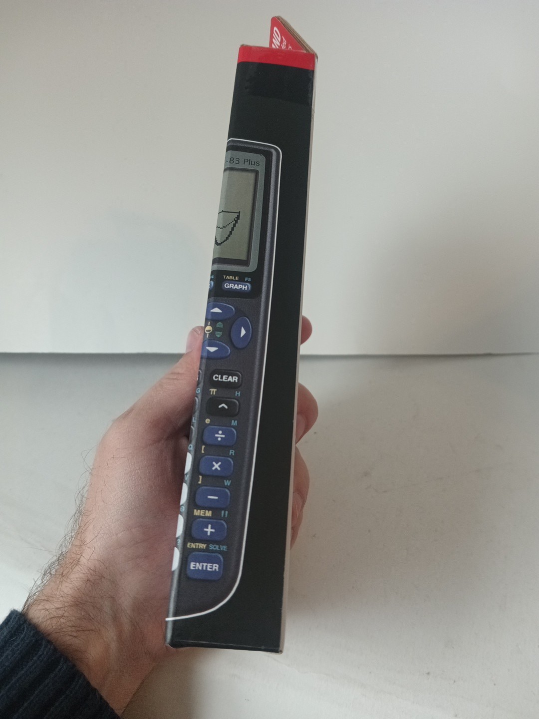 Texas Instruments TI-83 Plus Graphing Calculator (Black) – New Sealed