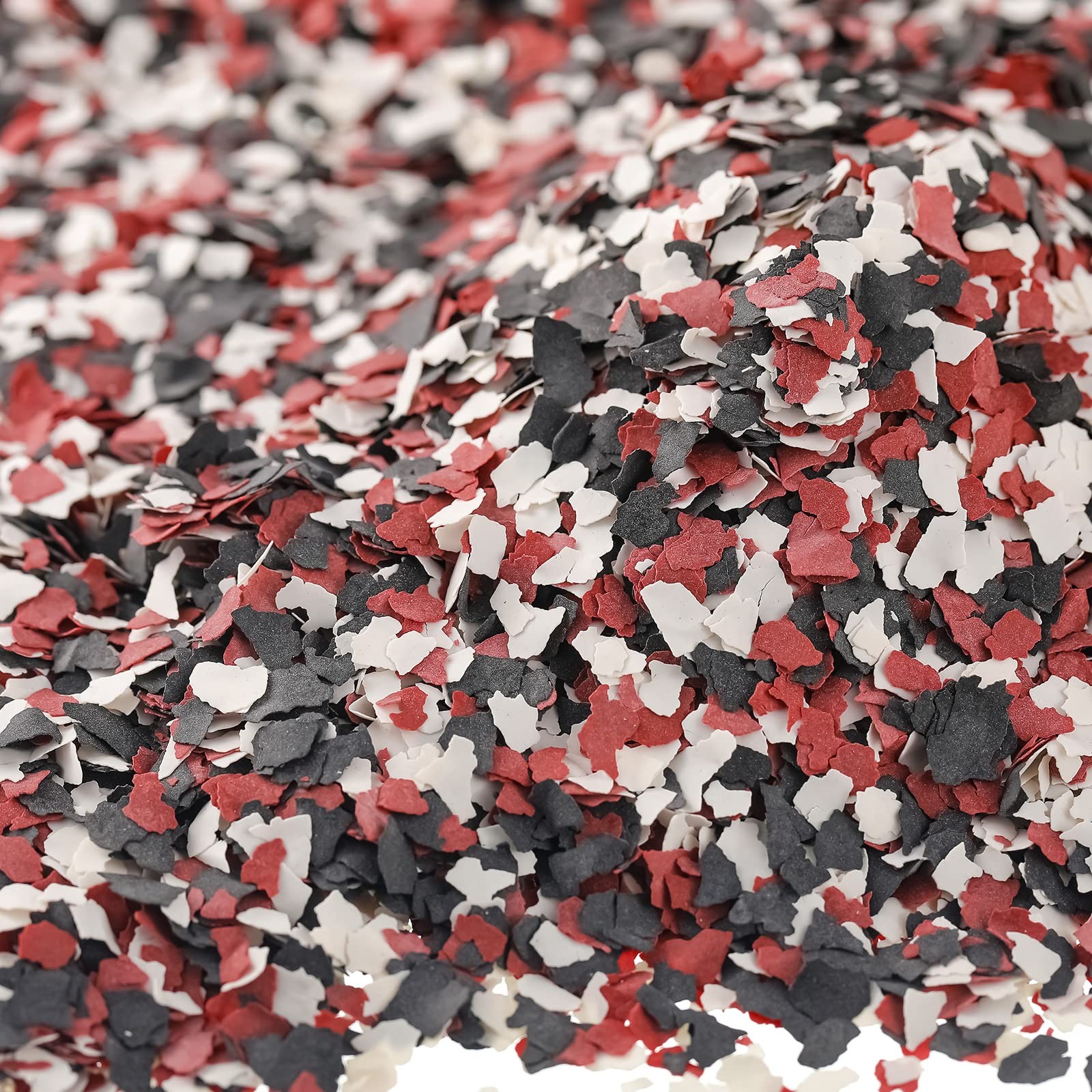 350 G/ 0.77 lb Decorative Color 12.35 Ounce (Pack of 1), Red, Black, White