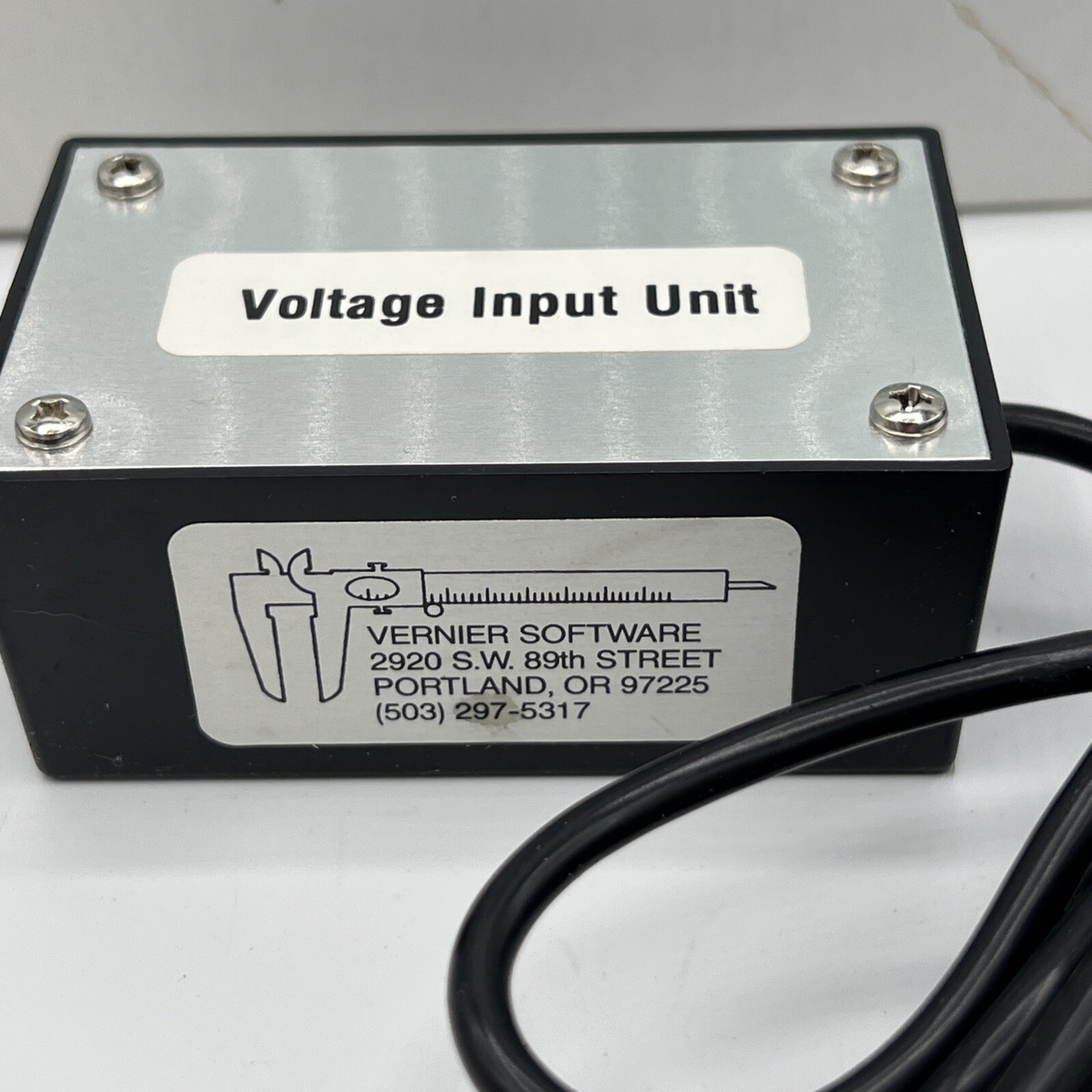Vernier VIU-9 Voltage Input Unit Educational Science Lab Interface New Open Box