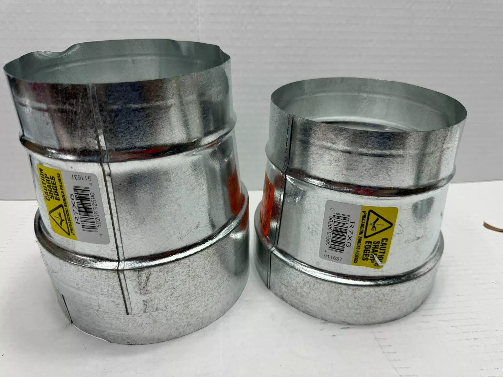 Assorted HVac Ducts as shown. Varies sizes ..See Pics