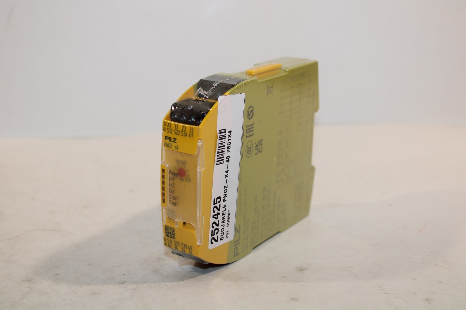 Pilz PNOZ s4 48-240VACDC 3n/o 1n/c No.750134 Safety Relay NEW