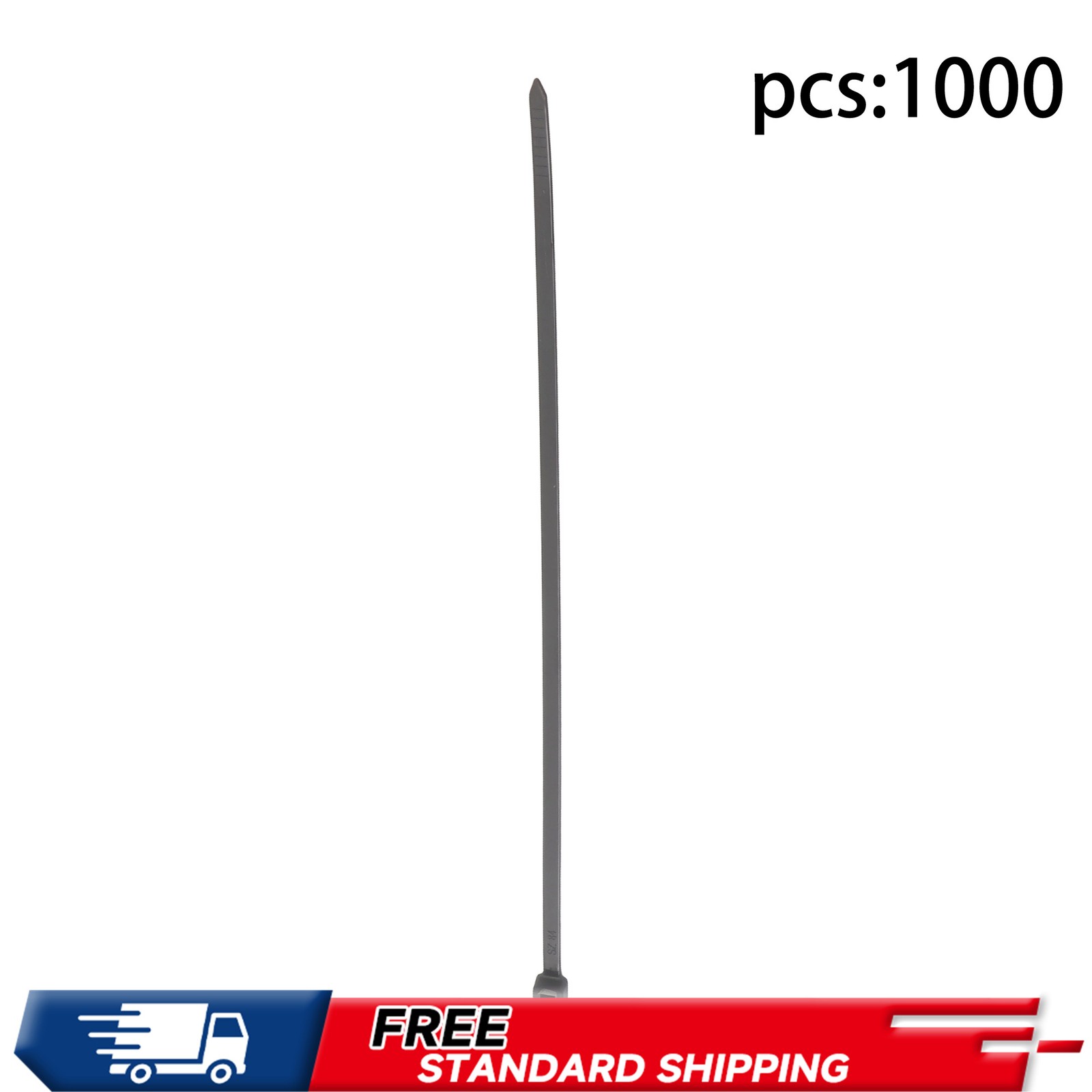 40lb Zip Ties 8 Inch Uv Rated 1000pcs Self-Locking Width 0.14″ Cable Ties