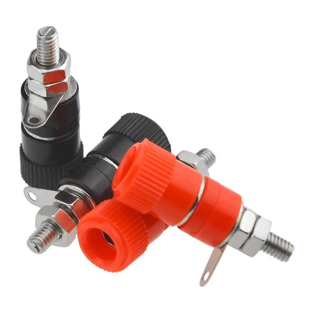 10/30 PCS Binding Posts Terminals 4mm Banana Plug Socket 4mm Terminal Connector