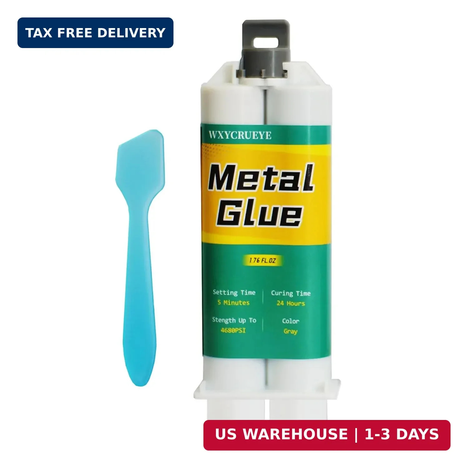 Metal Glue Heavy Duty Waterproof, Metal to Metals Adhesive, Liquid Weld, Welding
