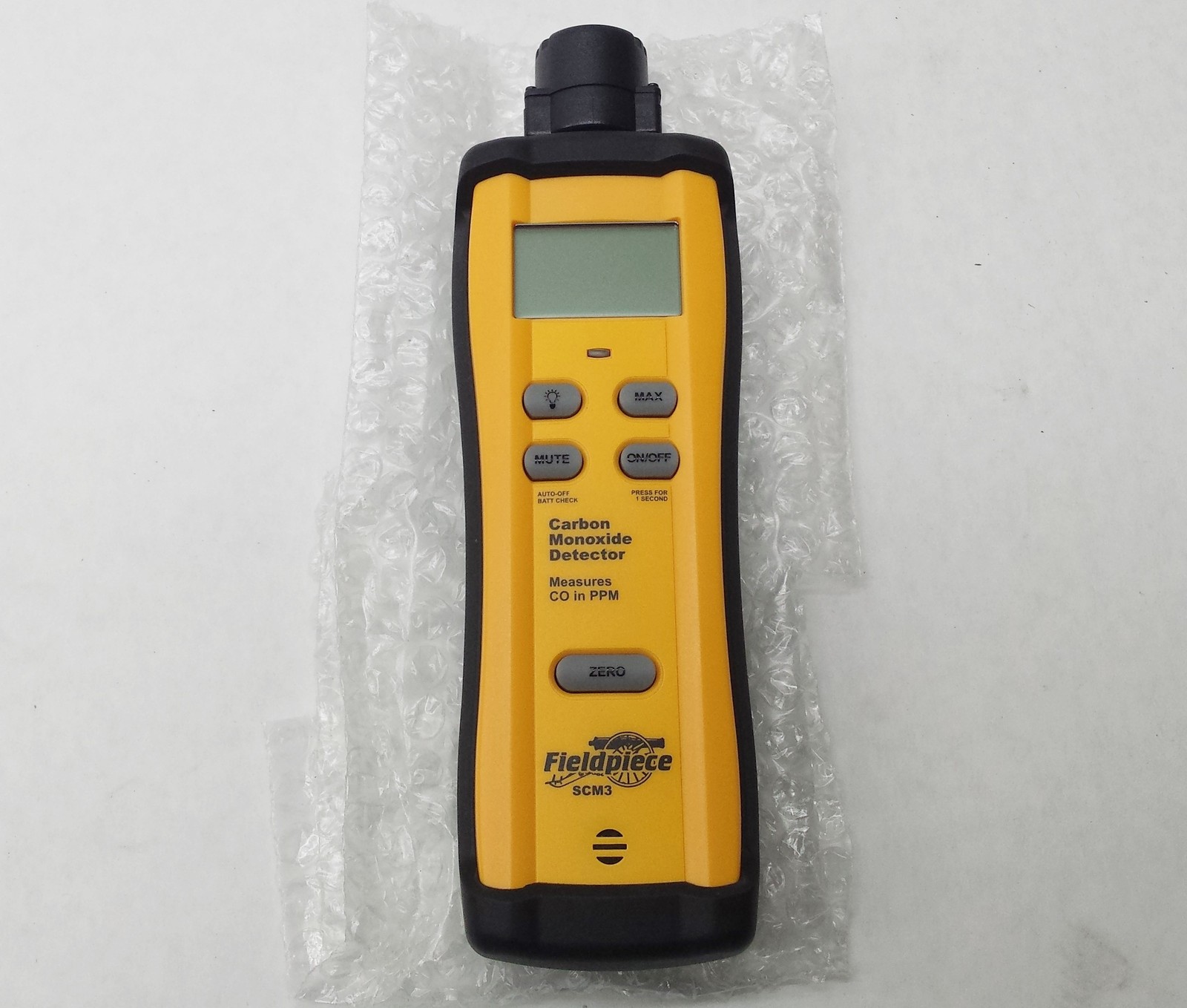 NEW FIELDPIECE SCM3 HVACR HVAC RUGGED CARBON MONOXIDE CO DETECTOR 0-1000PPM