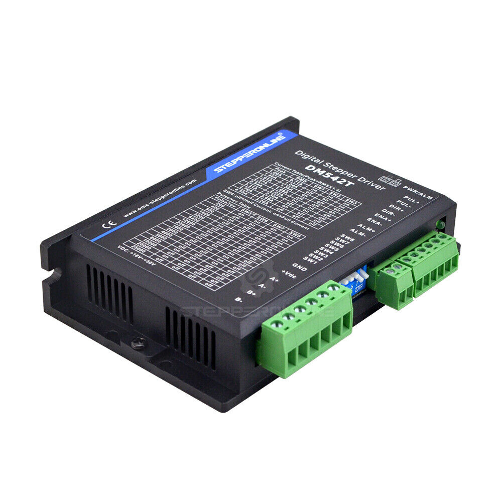 STEPPERONLINE Digital Stepper Motor Driver 1.0-4.2A 20-50VDC for Nema 17, 23, 24