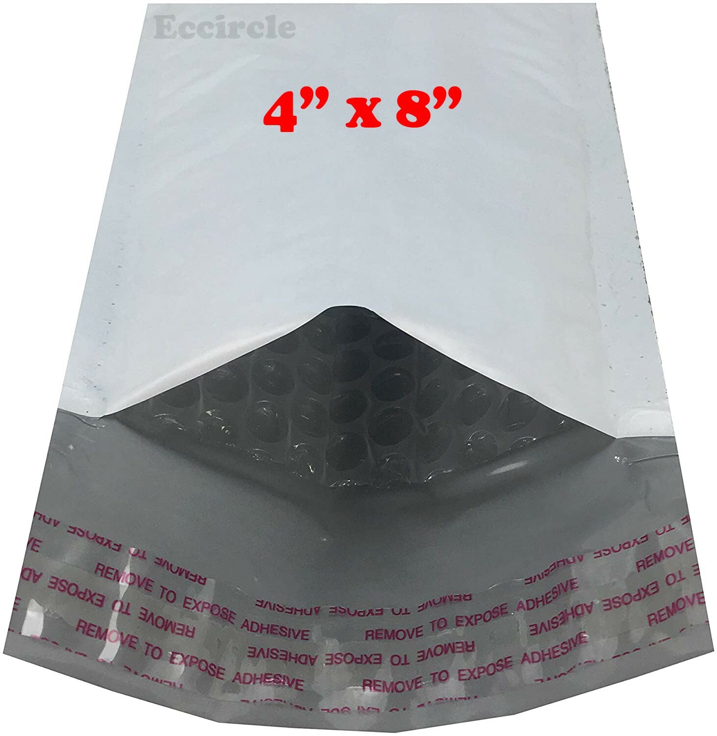 50pcs 4×8 Poly Bubble Mailers Shipping Bags Mailing Padded Self Seal Envelope
