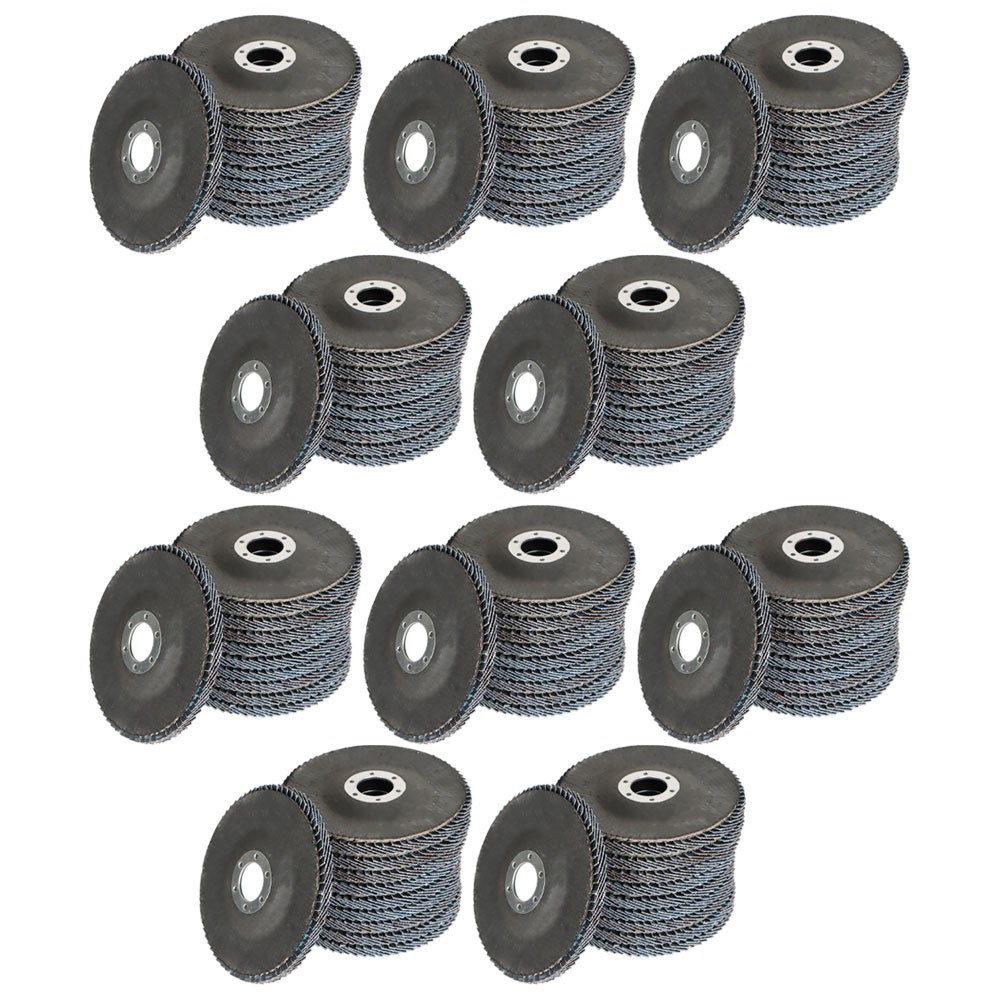 200Pack 4-1/2″×7/8» 40 Grit T29 Premium Zirconia Flap Disc Sanding Grinding