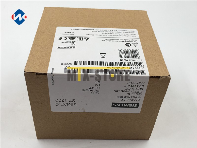 1PCS Unopened New Siemens 6ES7 211-1AE40-0XB0 NIB 6ES7211-1AE40-0XB0 with in box