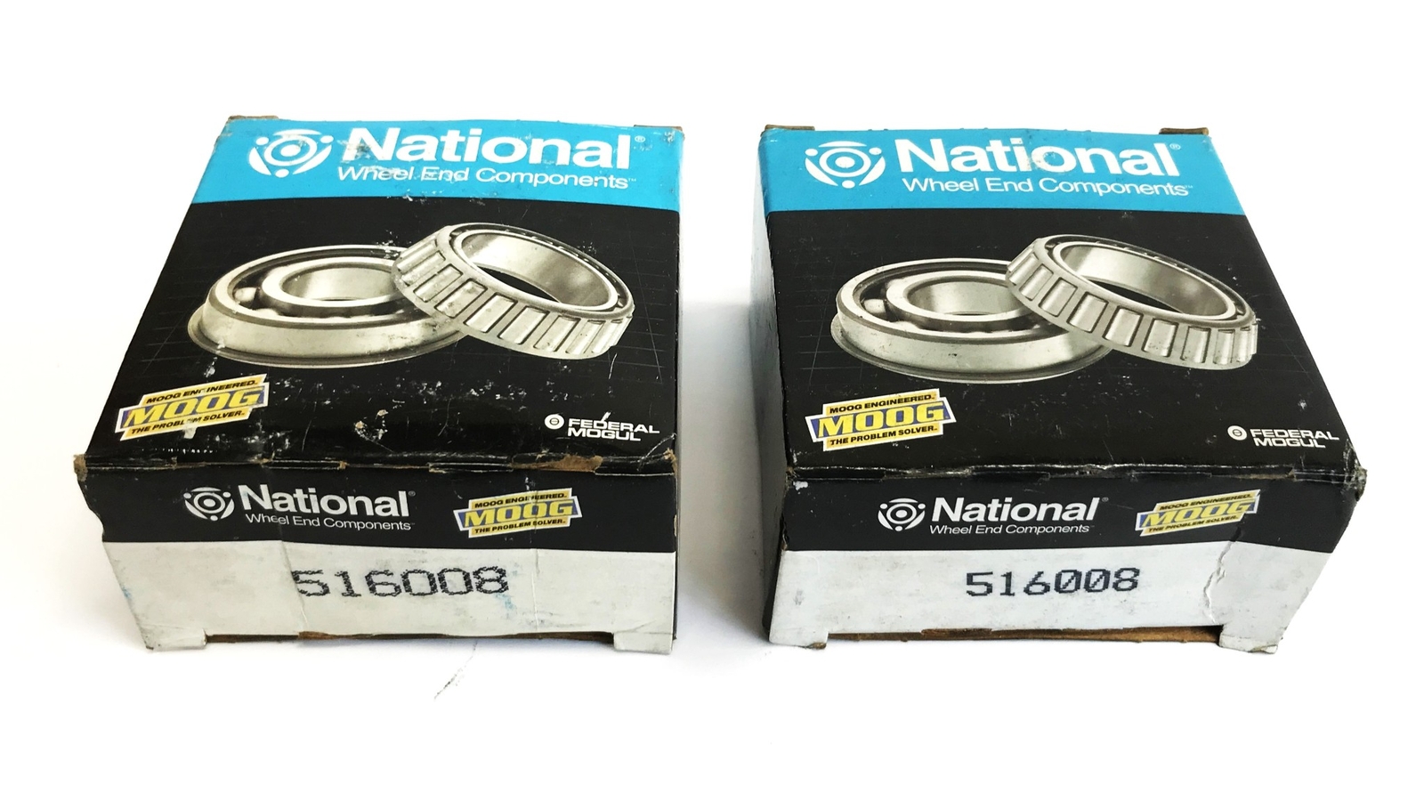 National 3-3/8 inch x 1-3/4 inch Rear Wheel Bearing 516008 [Lot of 2] NOS