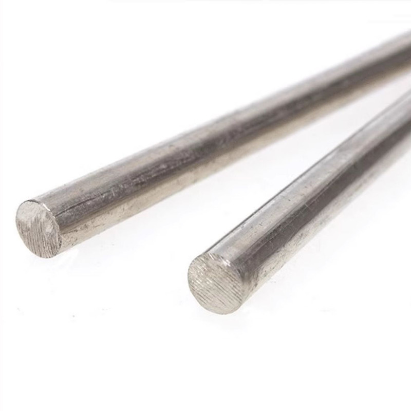 Nickel Silver Round Rod Ø3-20mm CuNiZn Alloy Solid Bar Custom Cut Alloy L:100mm