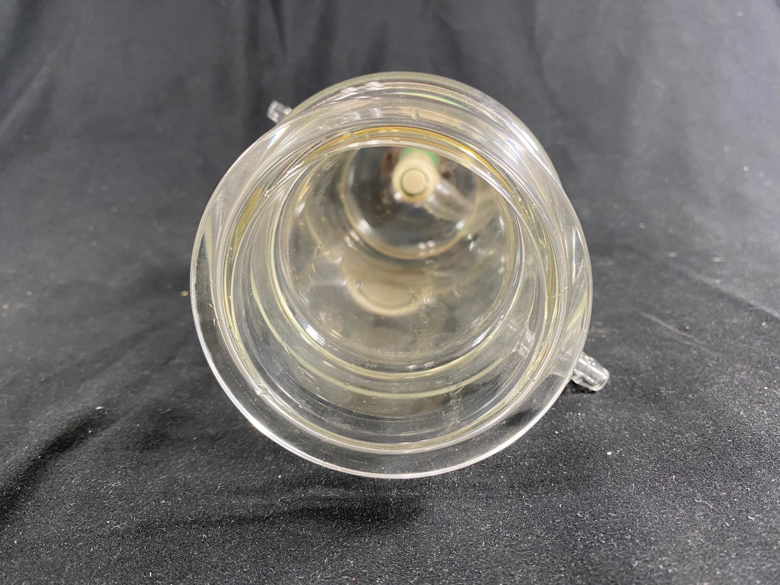 A&C 500mL Reaction Vessel Jacketed Hose Barb Connectors 65mm I.D. Flat Flange