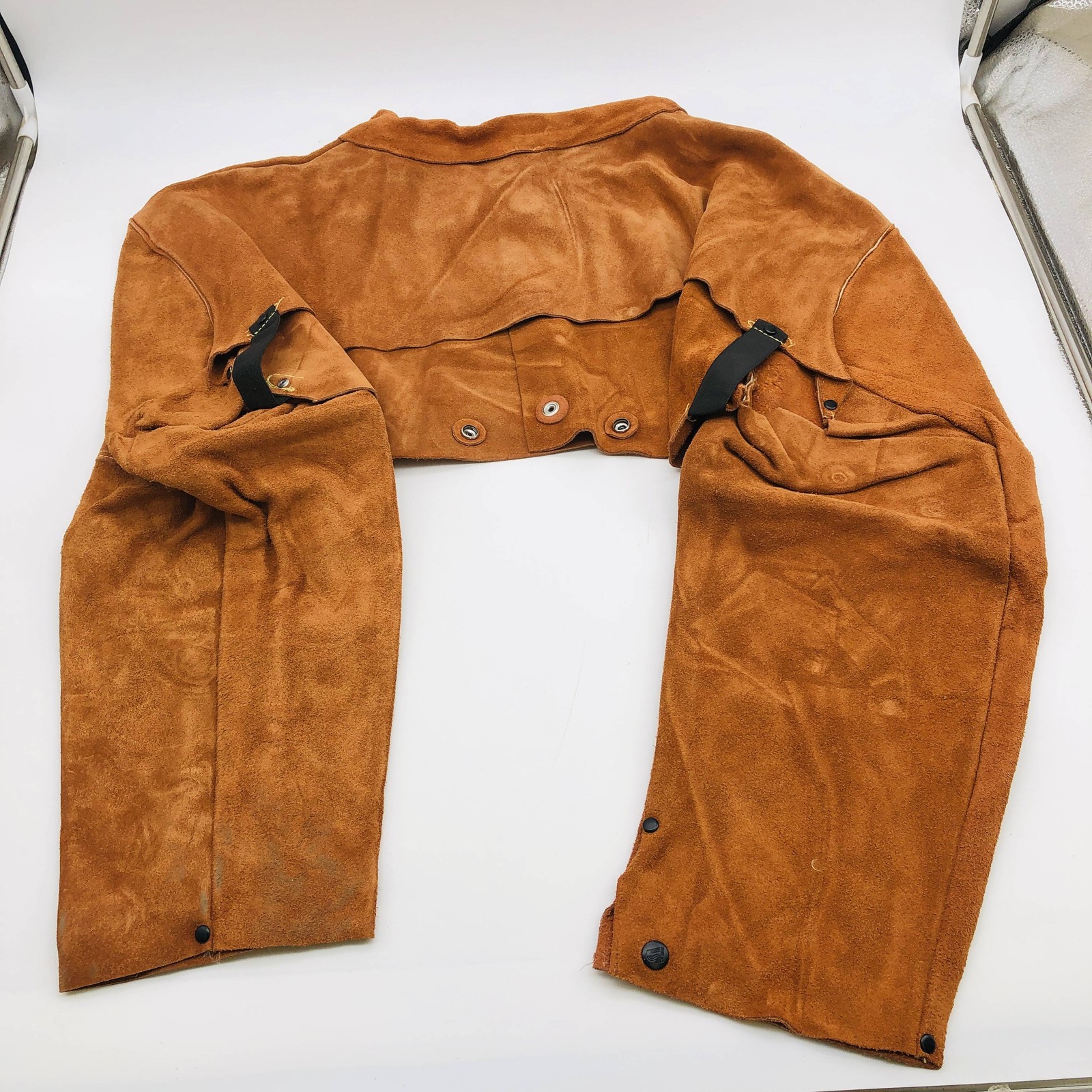 Steiner 9210 Welding Cape Sleeves Without Bib 4XL Premium Side Split Cowhide